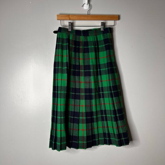 Glenisla Classics Women's 6 Wool Tartan Plaid Scottish Wrap Kilt Skirt Scottland - Picture 6 of 7